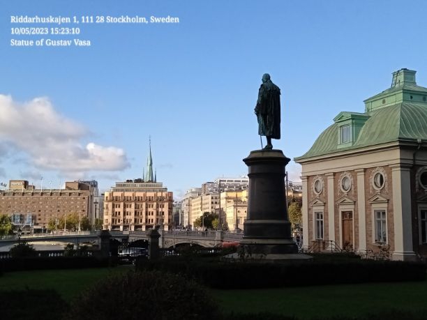 Statue of Gustav Vasa